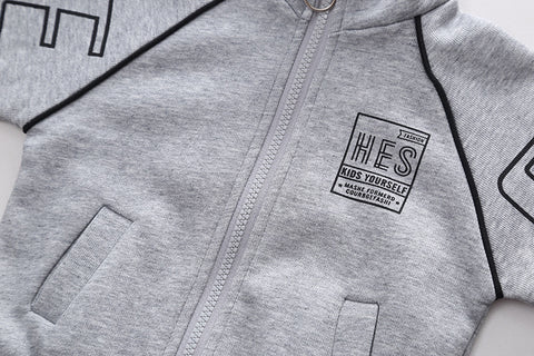 Cotton Sporty Jacket and Joggers Set