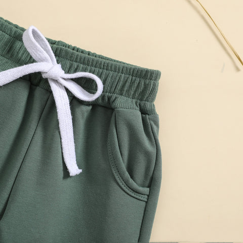 Cotton Sweatshirt and Pants Soft-Touch Set