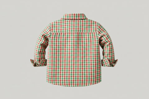 Conjunto de camisa de algodón suave y pantalón con tirantes