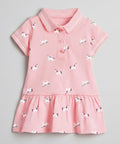  Strawberry Dot Polo Dress