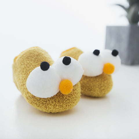 Plush Baby Socks with Googly Eyes