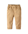 Beige pants on a white background