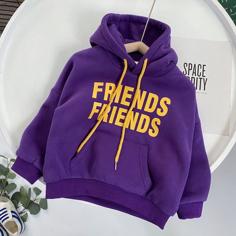 "Friends"  Cozy Cotton Hoodie