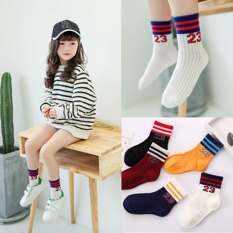 Breathable 5 pair Color Mix Sock Collection