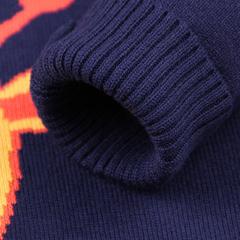 Cheerful Soft Fine-Wool-Blend Pullover