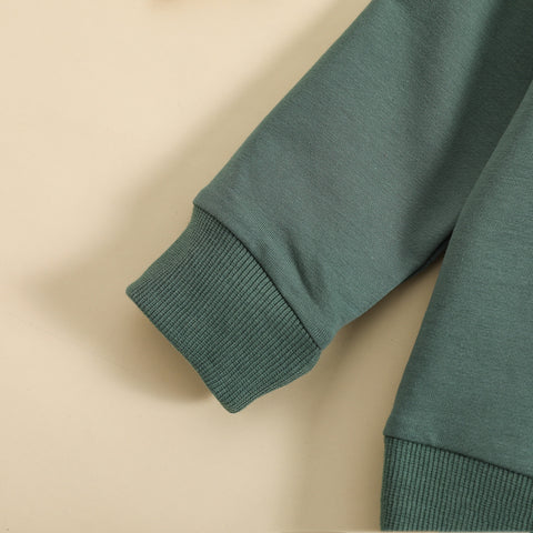 Cotton Sweatshirt and Pants Soft-Touch Set