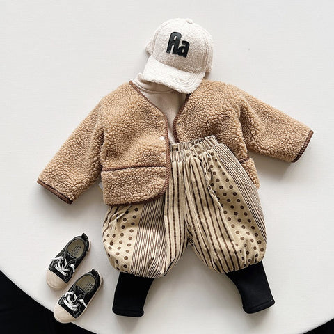 Teddy Faux Fur Snap-Front Jacket