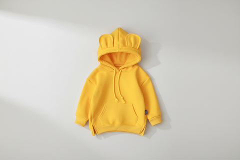 Cute Bear-Ear Cotton Hoodie