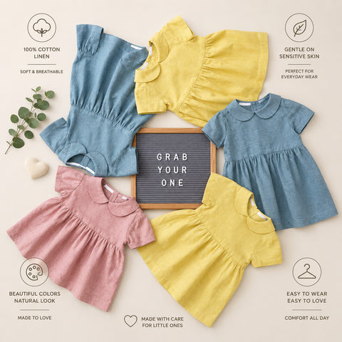Comfy Breathable Linen Dress