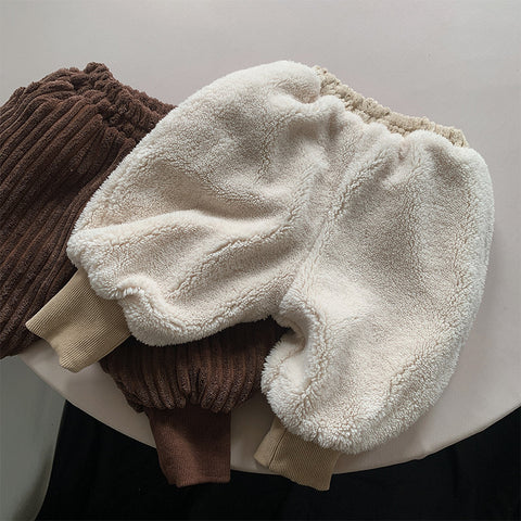 Cozy Cotton Corduroy Harem Pants