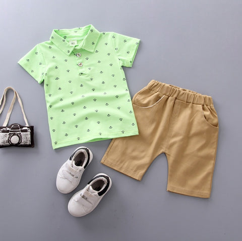 Anchor Designs Shirt and Shorts Set