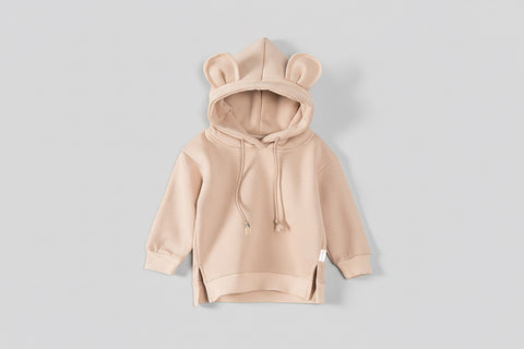 Cute Bear-Ear Cotton Hoodie