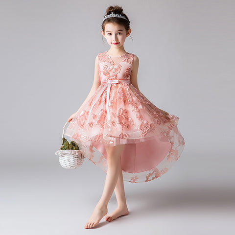 Elegant Floral Tulle Dress