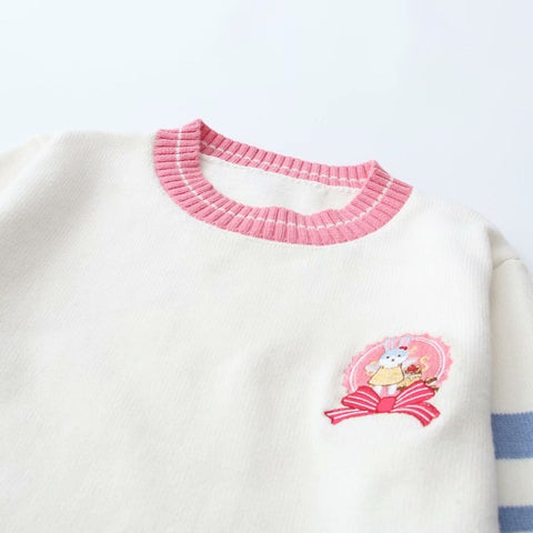 Bequemer, weicher Strickpullover