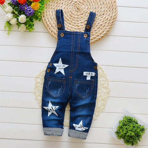 Trendy Adjustable Straps Denim Overalls