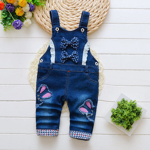 Trendy Adjustable Straps Denim Overalls