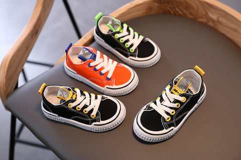 Non-Slip Sole Canvas Sneakers