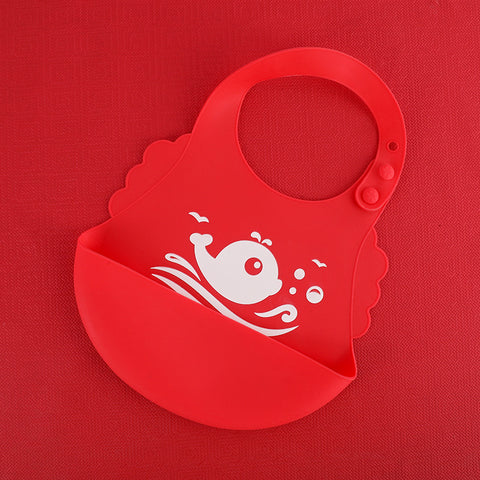 Fun Pattern Soft Silicone Bib