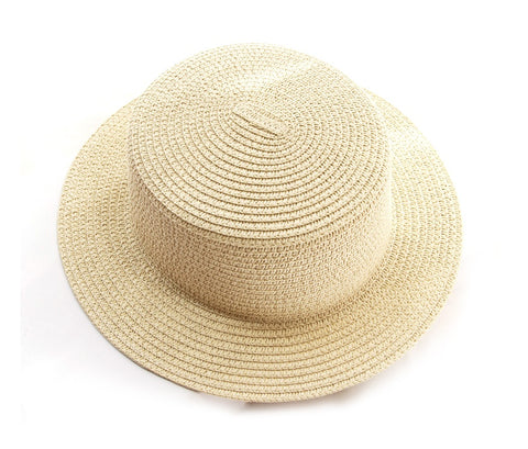 Wide Brim Straw Sun Hat