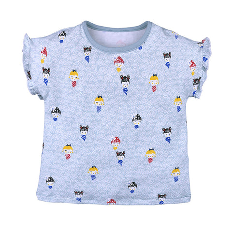 Soft Cotton T-Shirt Fun Print Design