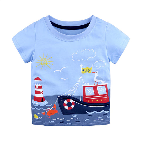 Soft Cotton T-Shirt Fun Print Design