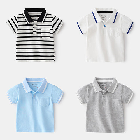 Breathable Cotton Polo T-Shirt