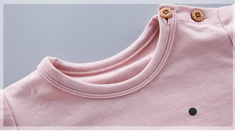 Soft Cotton Romper and Bunny-Ears Hat Set