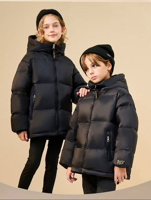 Cozy Quilted Puffer Jacket Self-Heating Design