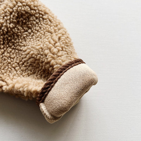 Teddy Faux Fur Snap-Front Jacket