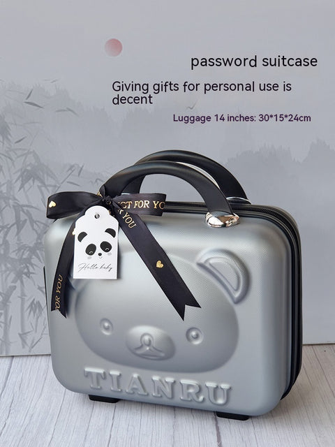 Adorable Panda Motif Newborn Gift Suitcase