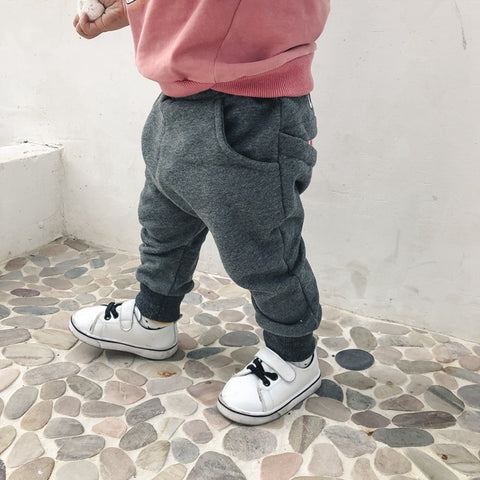 Adorable Funny Face Design Jogger Pants
