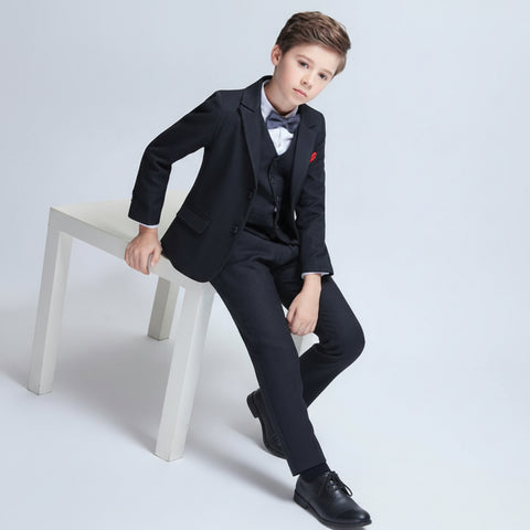 Elegant Plaid Jacket, Vest and Pants Suit