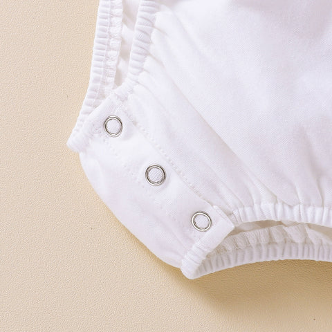 “Made of Magic” Graphic Romper and Ribbed Shorts Set