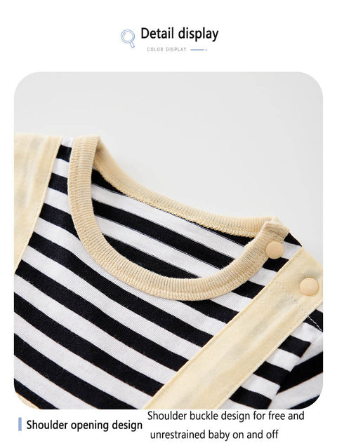 Baumwoll-Strampler-Kollektion mit Tiermuster