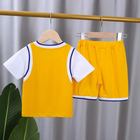 Teddy Graphic Tank and Shorts Set