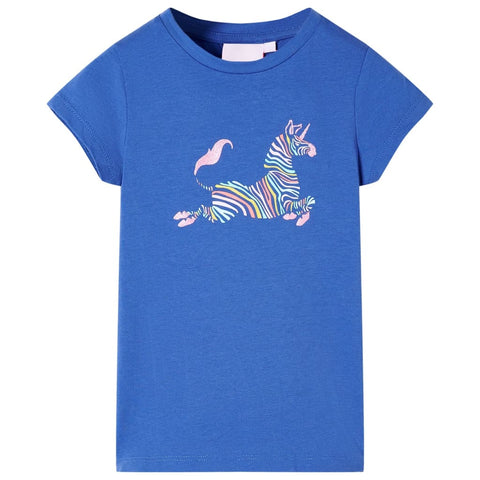 Cotton Unicorn Print T-Shirt