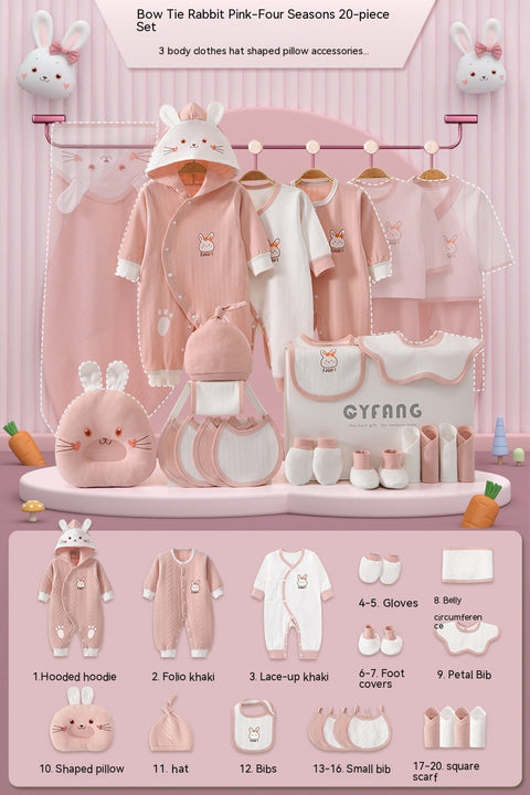 Playful Bunny Newborn Gift Box Set