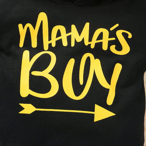 Set aus Baumwoll-Hoodie und Jogginghose mit Grafikprint