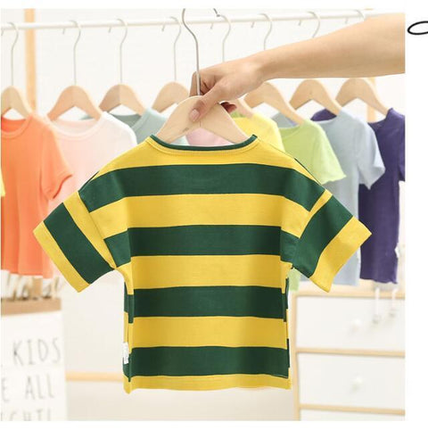 Playful Printed Cotton T-Shirt Collection