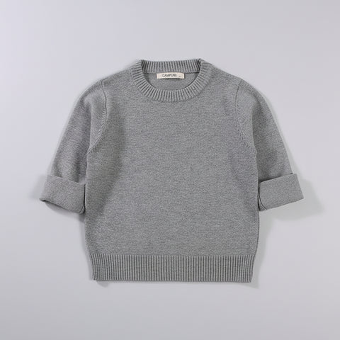 Colorful Soft Cotton Knit Sweater