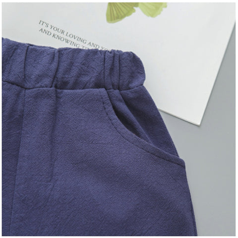 Playful Shirt and Shorts Set