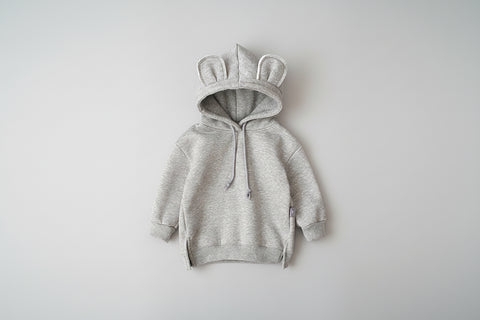 Cute Bear-Ear Cotton Hoodie