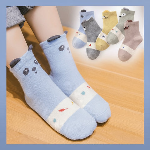 Breathable 5 pair Color Mix Sock Collection