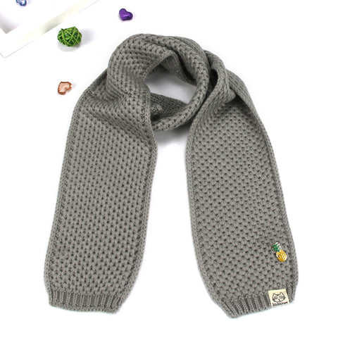Soft Imitation Cashmere Knitted Scarf