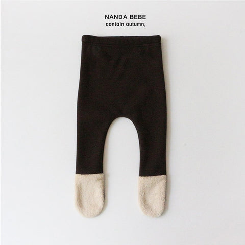 Fleece Lined Footed Leggings