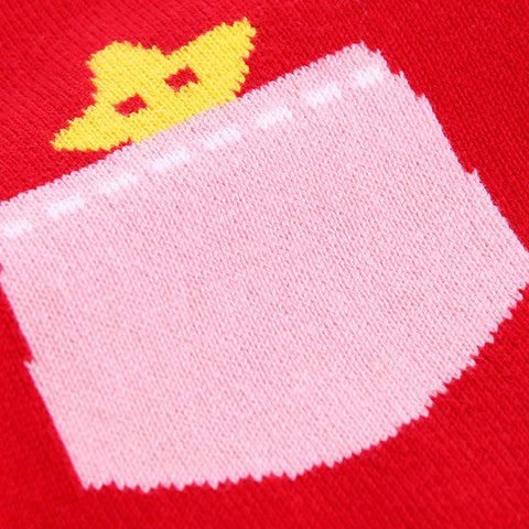 Bright Soft Cotton Knit Cardigan