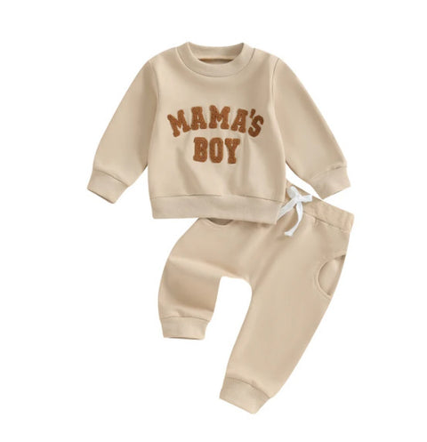 Cozy Cotton Sweatshirt and Pants Set