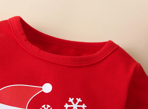 Santa Romper, Pants and Matching Hat Set