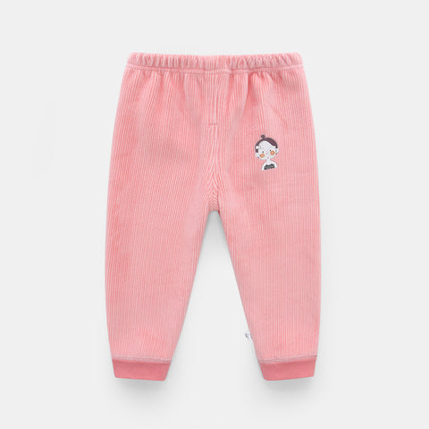 Comfort Ribbed Cotton-Blend Pants