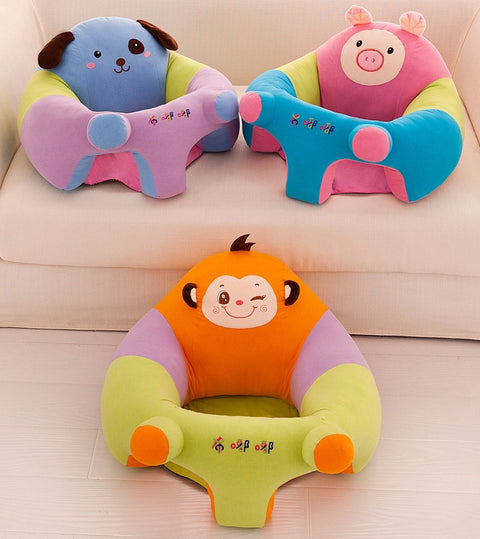 Luxe Cotton Plush Sitting Support Seat